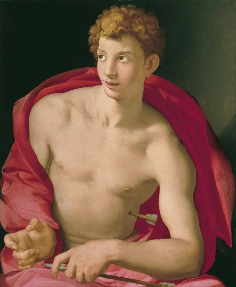 Gemälde Saint Sébastien - Agnolo Bronzino | Kunstdruck