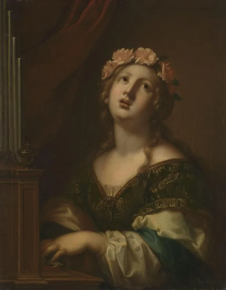 Gemälde Sainte Cécile - Anonym | Kunstdruck