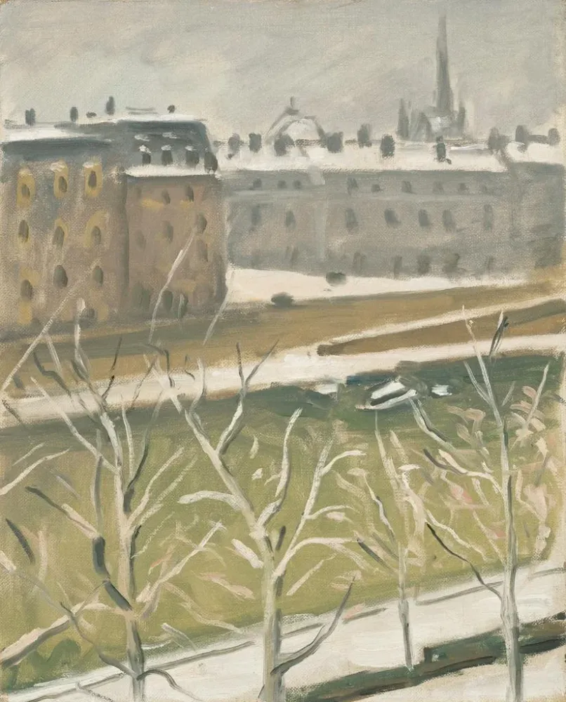 Gemälde La Sainte-Chapelle sous la neige - Albert Marquet | Kunstdruck