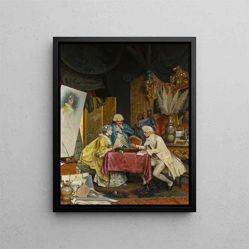 Gemälde Salle d'art - Arturo Ricci | Kunstdruck