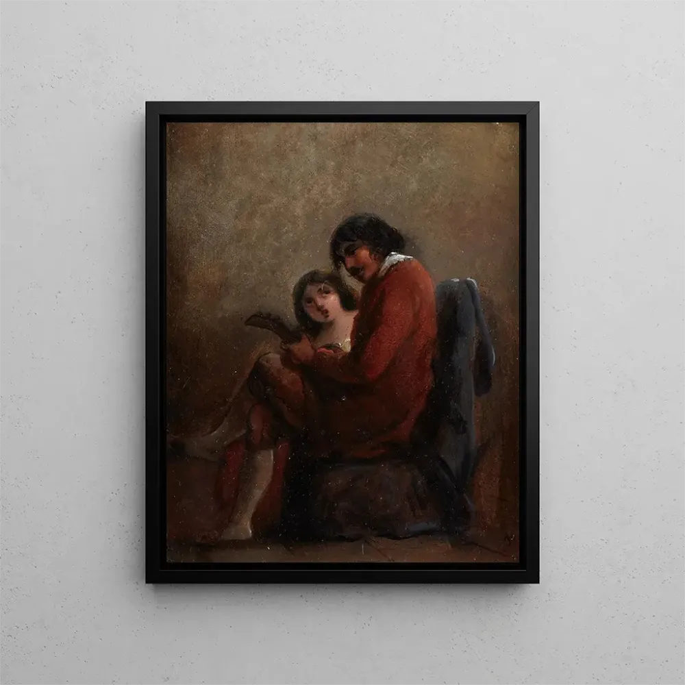 Gemälde Salut aux braves et aux libres - Alfred Jacob Miller | Kunstdruck