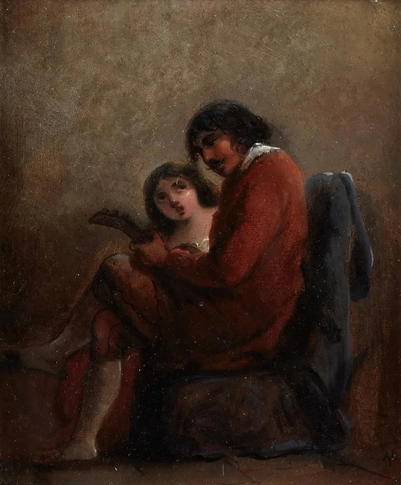 Gemälde Salut aux braves et aux libres - Alfred Jacob Miller | Kunstdruck