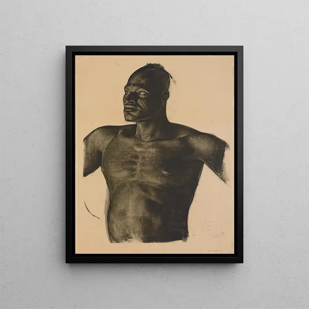 Gemälde Sara Le Pisteur Bahr Ouandja - Alexandre Iacovleff | Kunstdruck