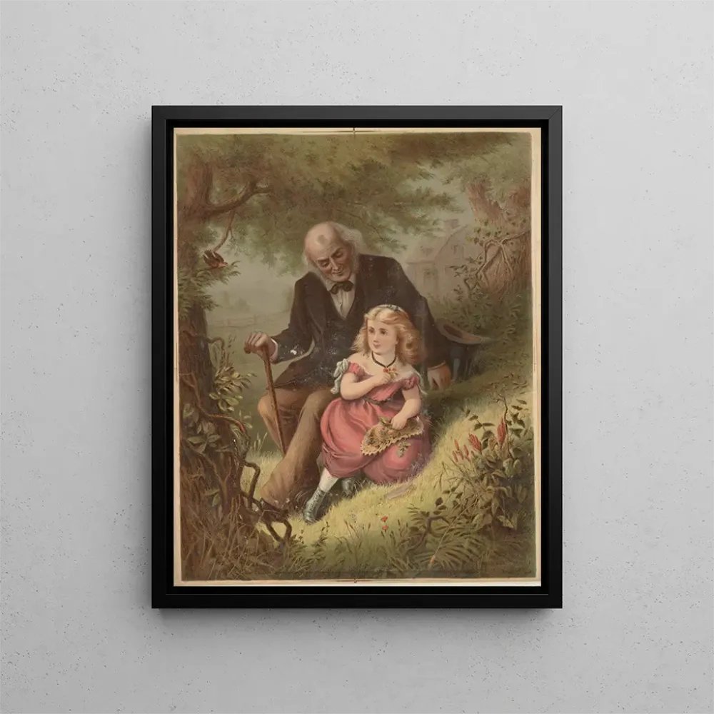 Gemälde Schatten des Lichts - Armstrong & Co. Lith. | Kunstdruck