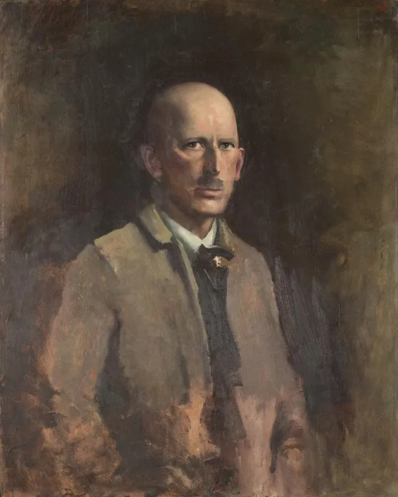 Gemälde Selbstporträt - Abbott Handerson Thayer | Kunstdruck