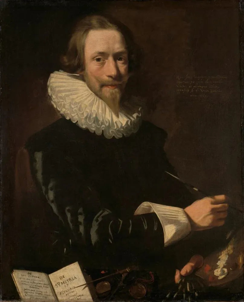 Gemälde Selbstporträt - Abraham de Vries | Kunstdruck