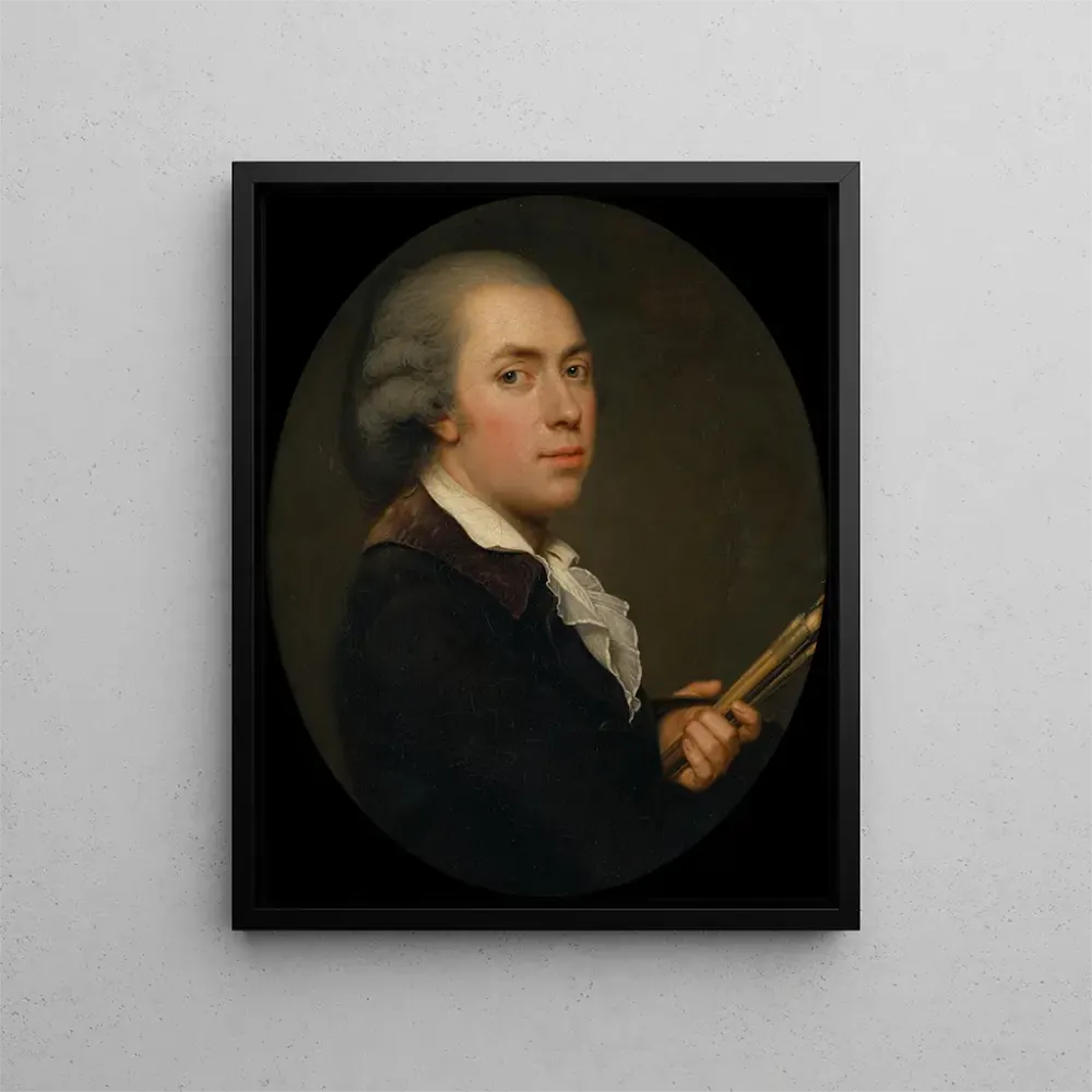 Gemälde Selbstporträt - Adolf Ulrik Wertmüller | Kunstdruck