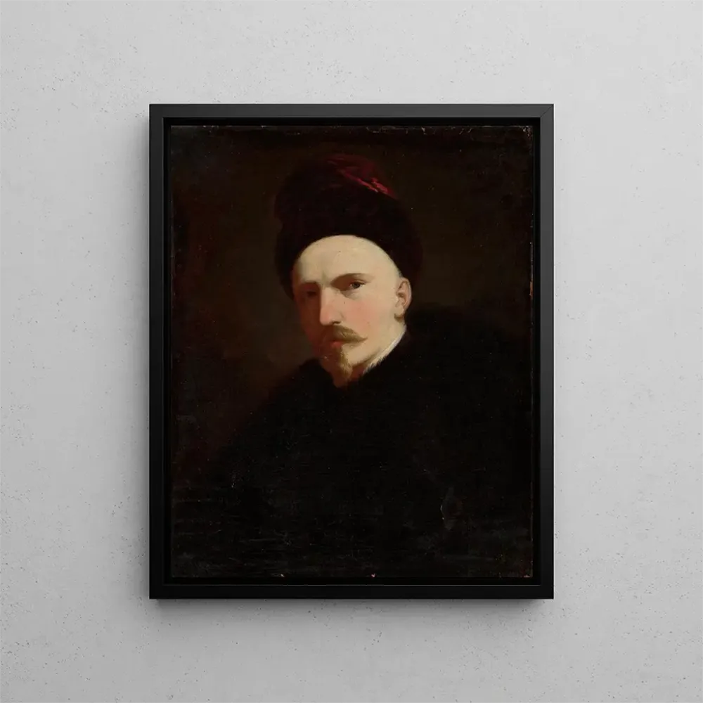 Gemälde Selbstporträt - Aleksander Rycerski | Kunstdruck