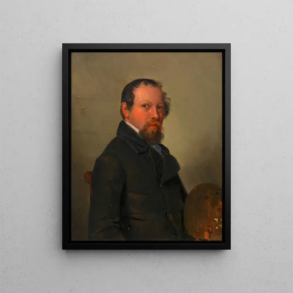 Gemälde Selbstporträt Alexandre Clarot - Alexander Clarot | Kunstdruck