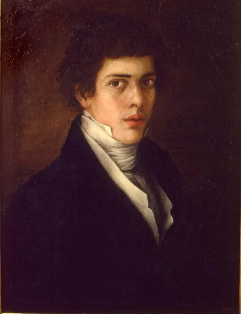 Gemälde Selbstporträt - Antonio Marí Esquivel | Kunstdruck