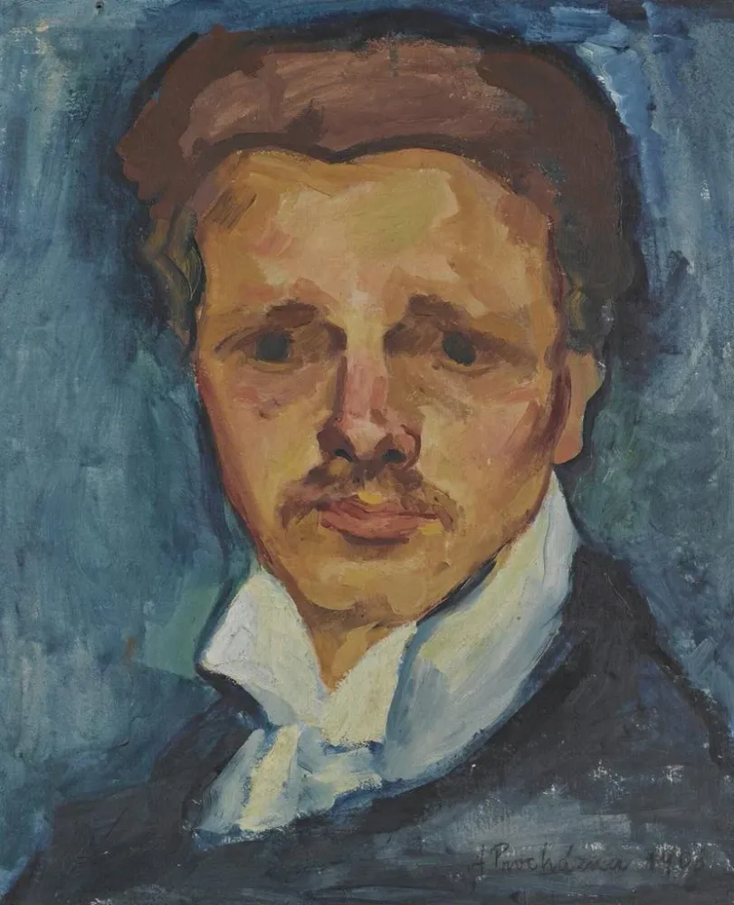 Gemälde Selbstporträt - Antonín Procházka | Kunstdruck