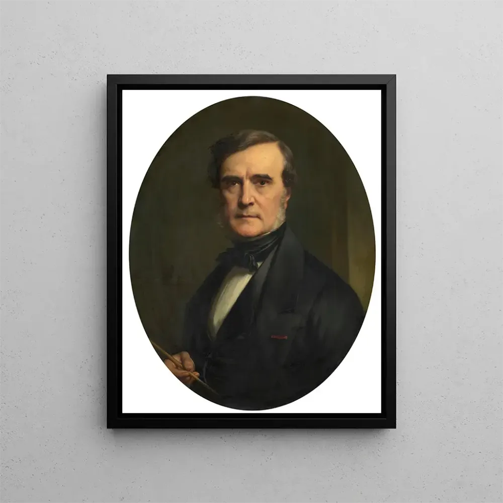 Gemälde Selbstporträt - Antoon van IJsendijck | Kunstdruck