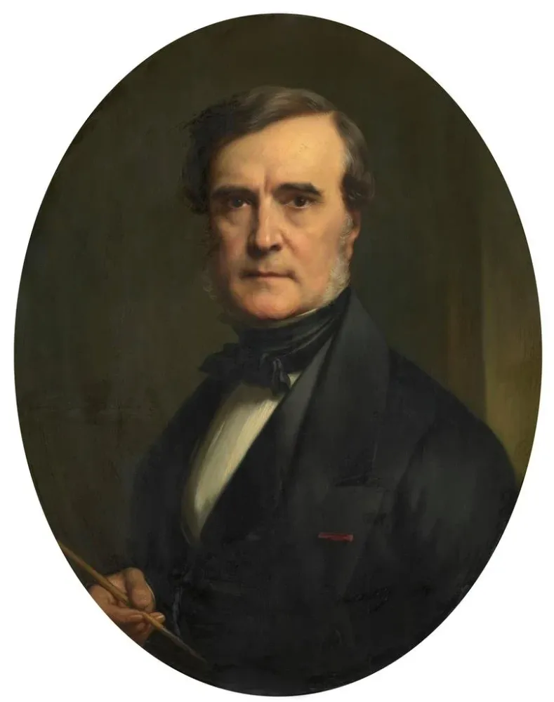 Gemälde Selbstporträt - Antoon van IJsendijck | Kunstdruck