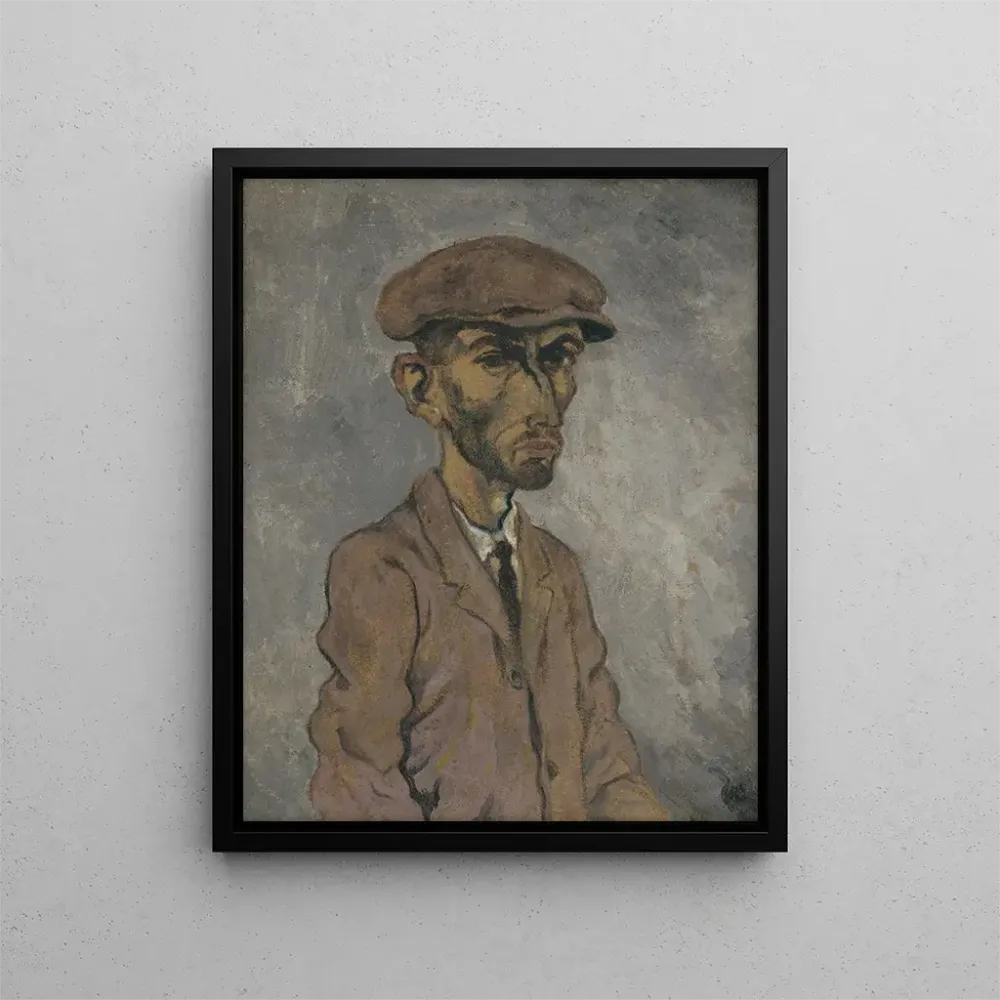 Gemälde Selbstporträt - Arnold Peter Weisz-Kubínč | Kunstdruck