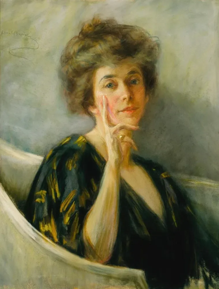 Gemälde Selbstporträt Ruhe - Alice Pike Barney | Kunstdruck