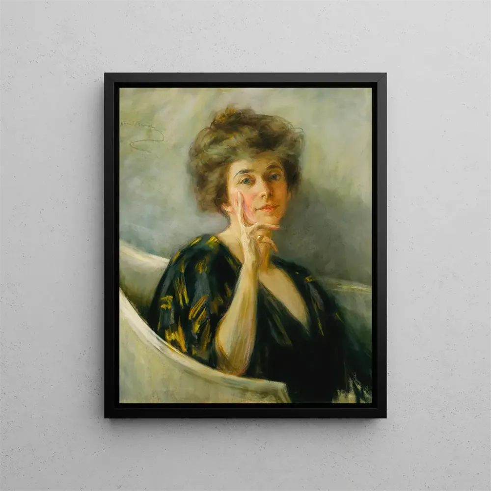 Gemälde Selbstporträt Ruhe - Alice Pike Barney | Kunstdruck