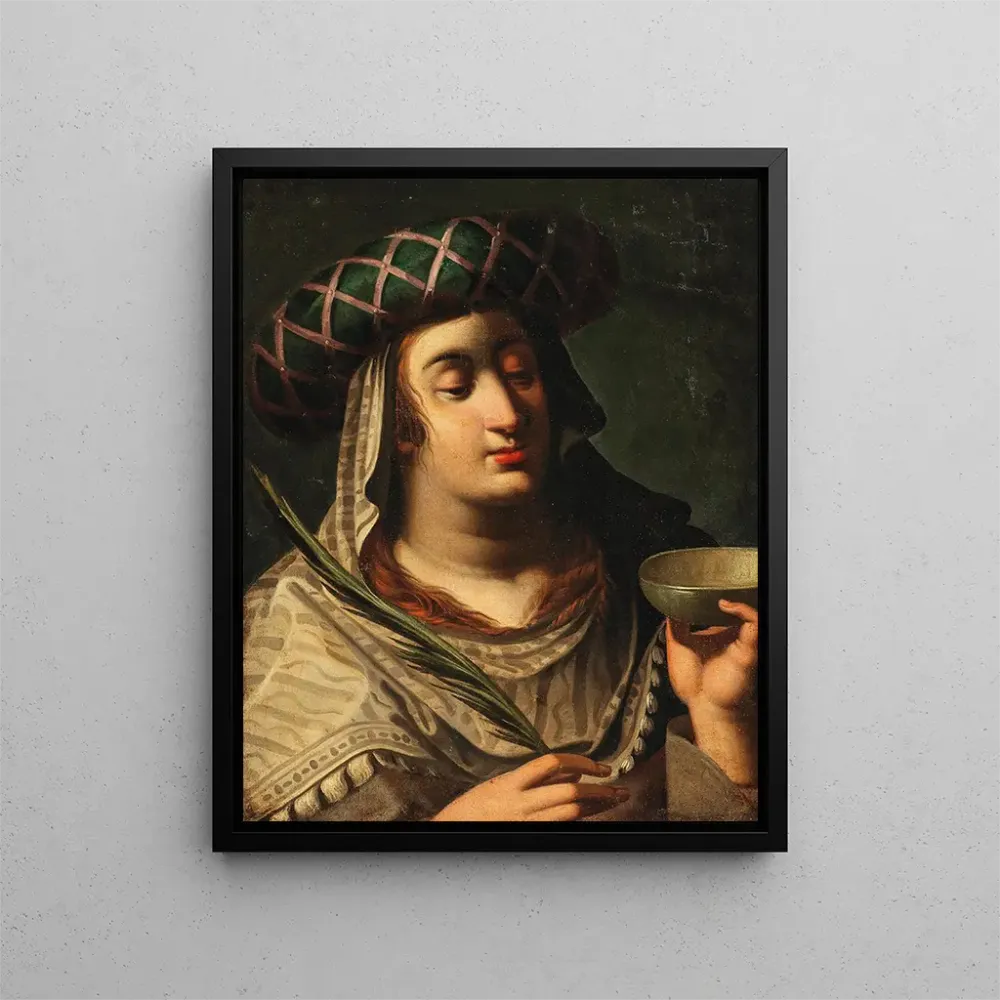 Gemälde La Sibylle Tiburtine - Abraham Janssens