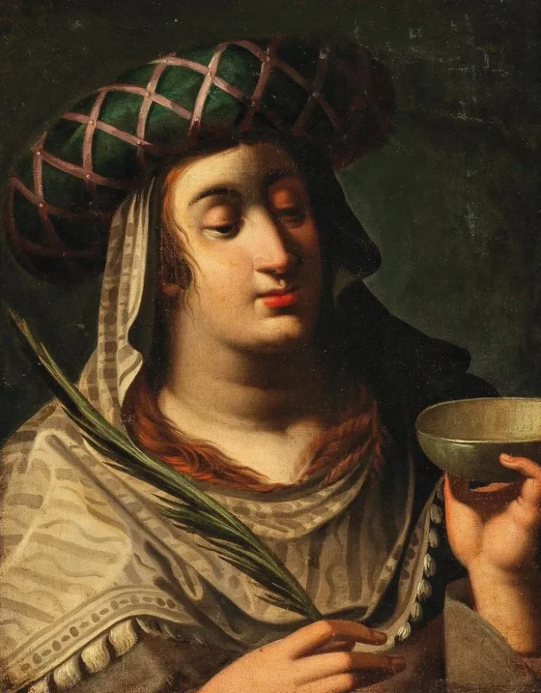 Gemälde La Sibylle Tiburtine - Abraham Janssens
