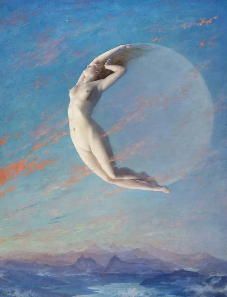 Gemälde Séléné - Albert Aublet | Kunstdruck