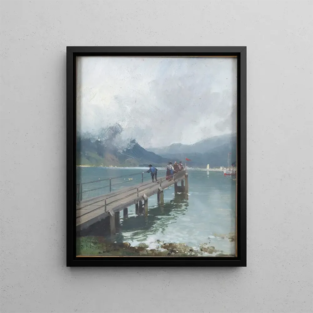 Gemälde En souvenir de l'été - Adolf Kaufmann | Kunstdruck