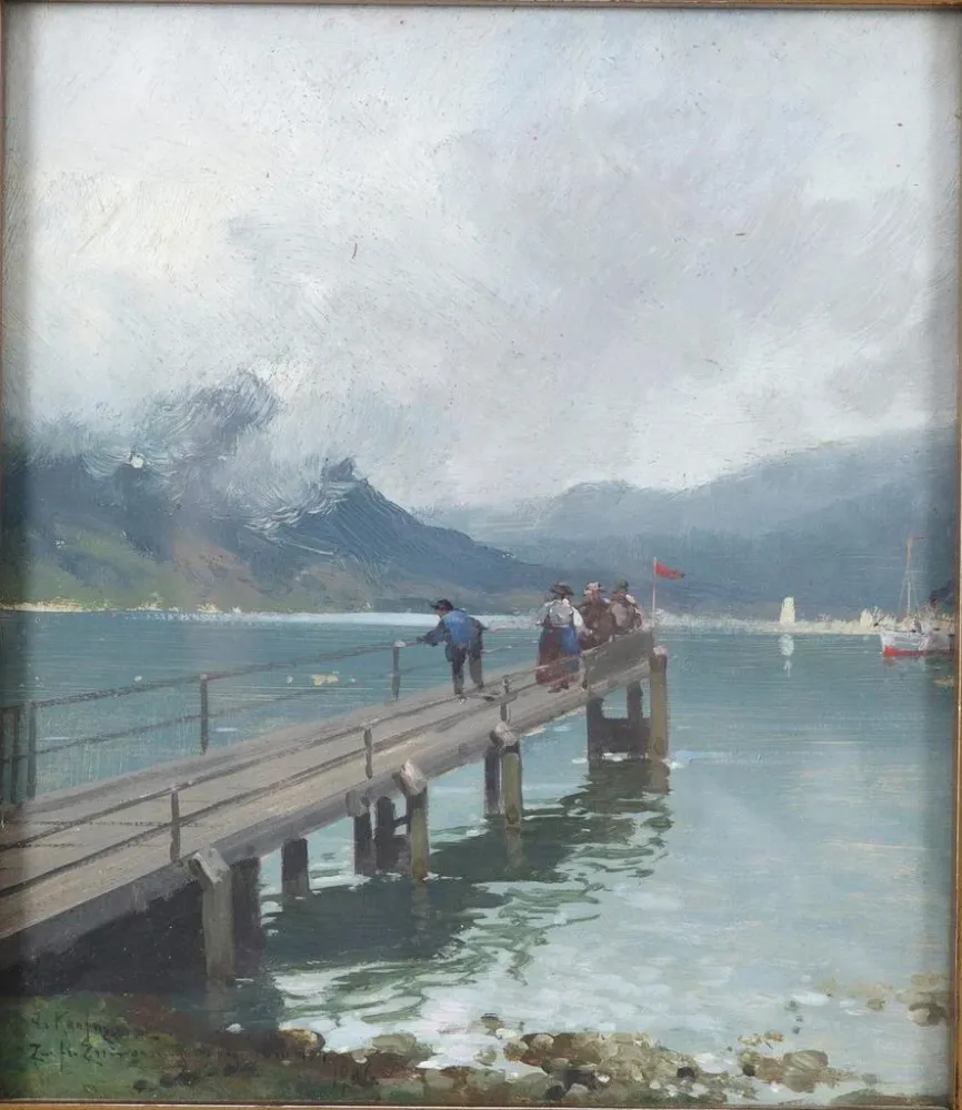 Gemälde En souvenir de l'été - Adolf Kaufmann | Kunstdruck