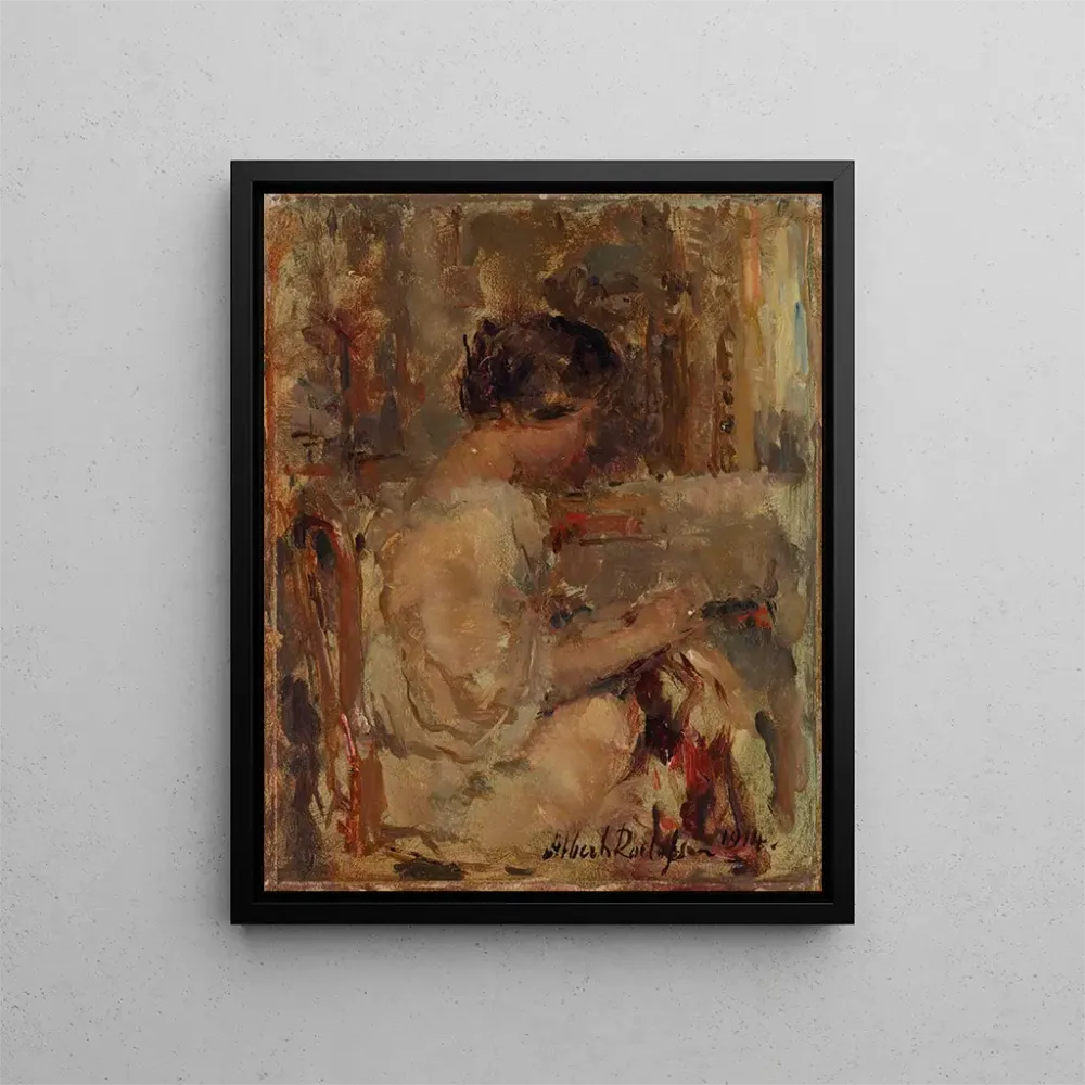 Gemälde Stickerei - Albert Roelofs | Kunstdruck