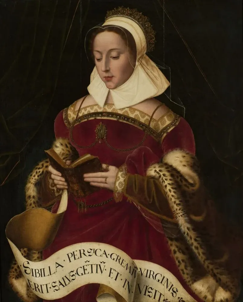 Gemälde Sybille persane - Ambrosius Benson | Kunstdruck