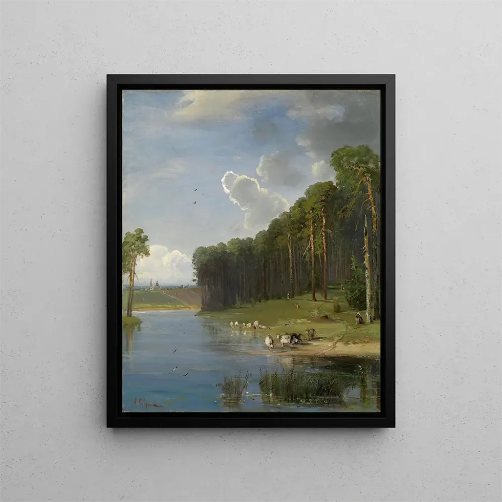 Gemälde Szenen aus der Landschaft - Alexei Kondratievich Savrasov | Kunstdruck