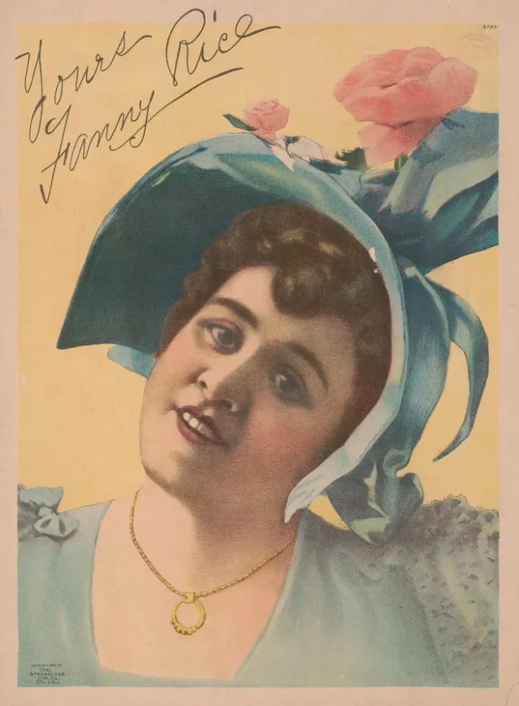 Gemälde À toi, Fanny Rice - Strobridge Co Lith | Kunstdruck