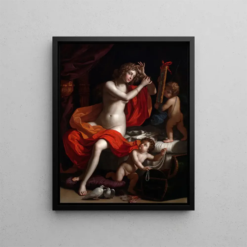 Gemälde La Toilette de Vénus - Benedetto Gennari | Kunstdruck