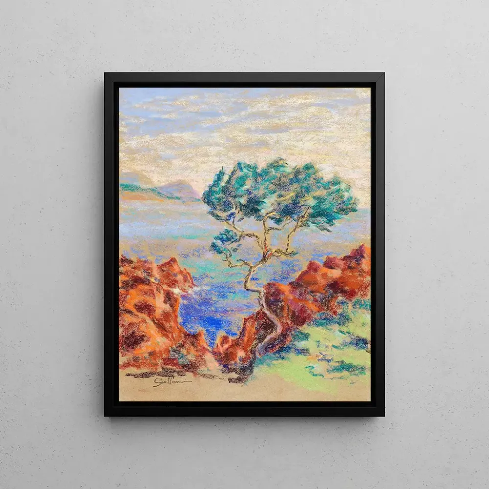 Gemälde Le Trayas Landschaft des Midi - Armand Guillaumin | Kunstdruck