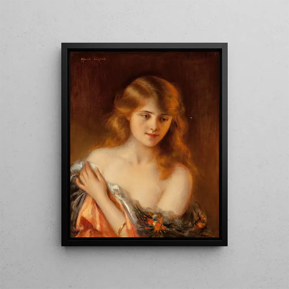 Gemälde Träumerei - Albert Lynch | Kunstdruck