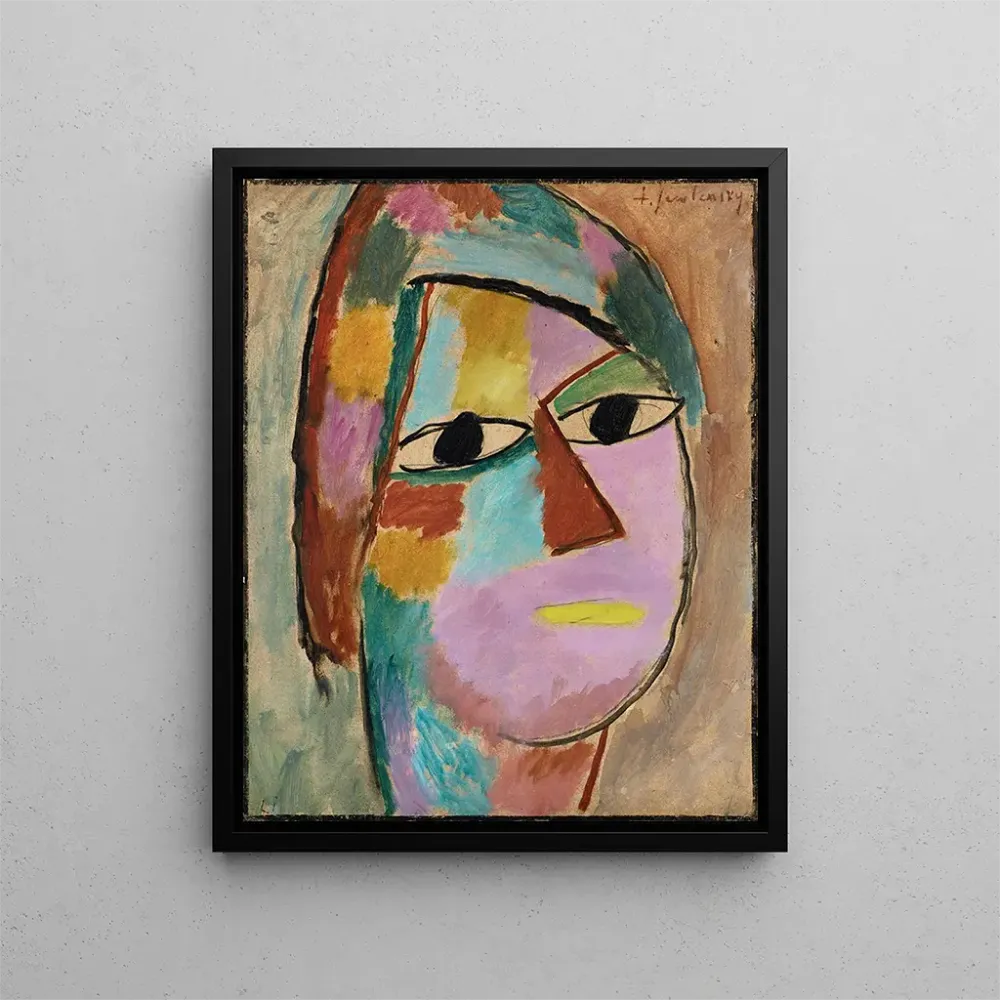 Gemälde Tête mystique - Alexej von Jawlensky | Kunstdruck