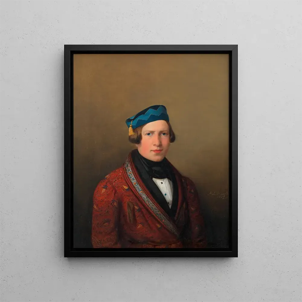 Gemälde Unbekannter Mann, Wiener Bürger - Anton Haala | Kunstdruck