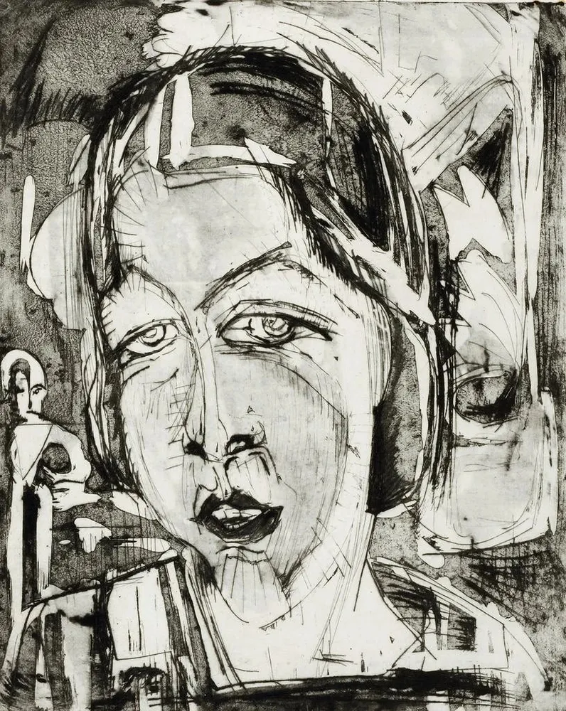 Gemälde Ursuline II - Albert Müller | Kunstdruck