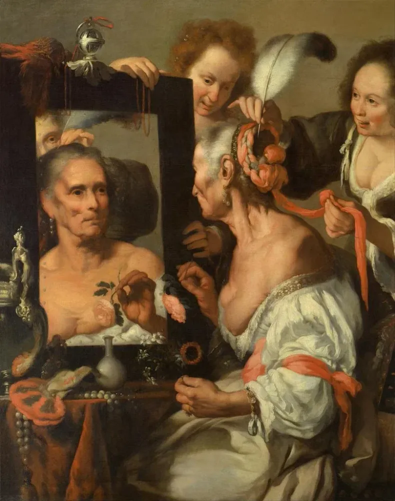 Gemälde Vanité - Bernardo Strozzi | Kunstdruck