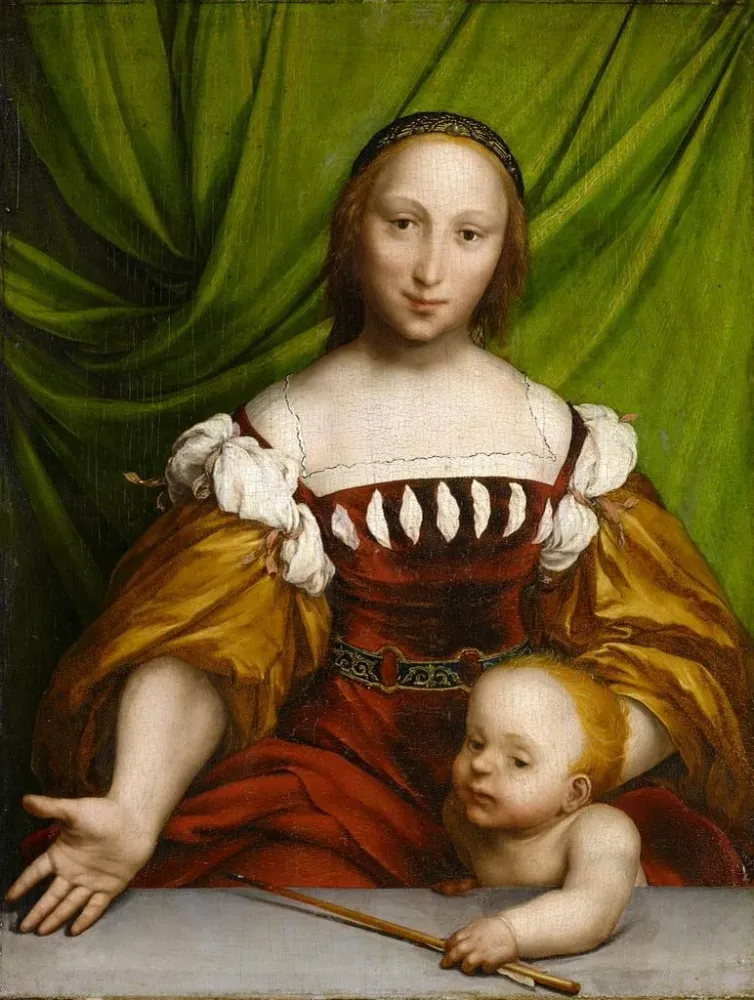 Gemälde Venus mit Cupid - Anonym | Kunstdruck