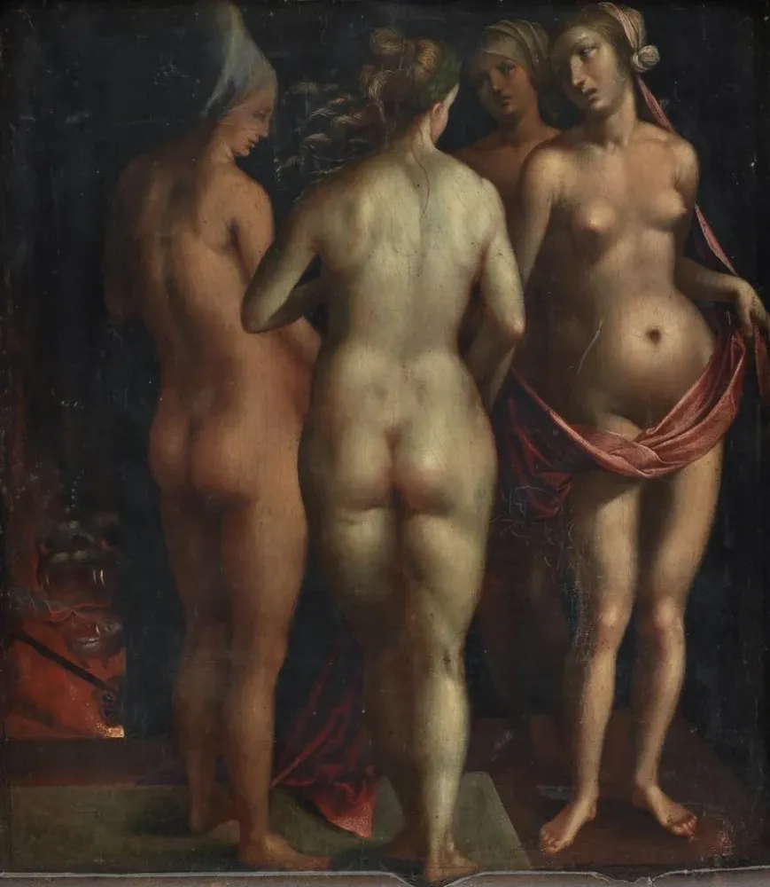Gemälde Venus und die Drei Grazien - Albrecht Dürer | Kunstdruck