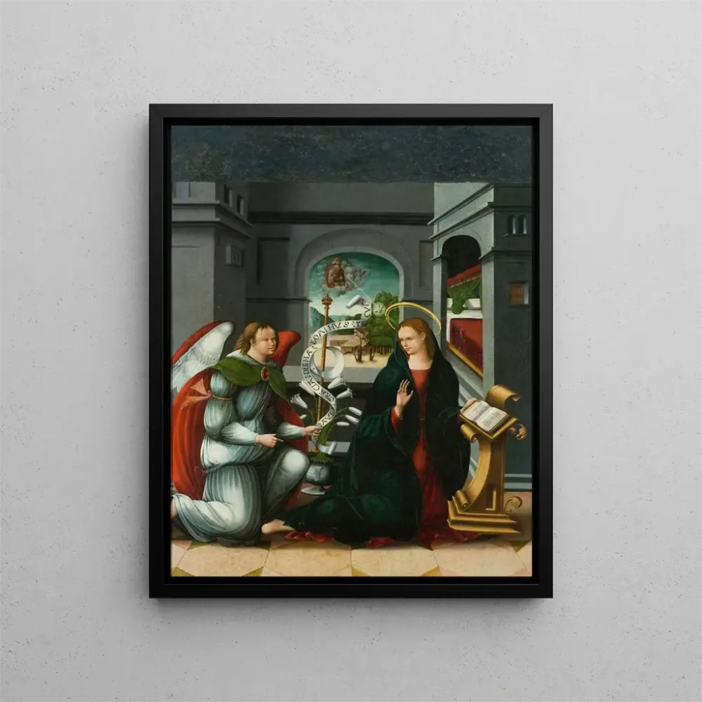 Gemälde Verkündigung - Andrés de Melgar | Kunstdruck