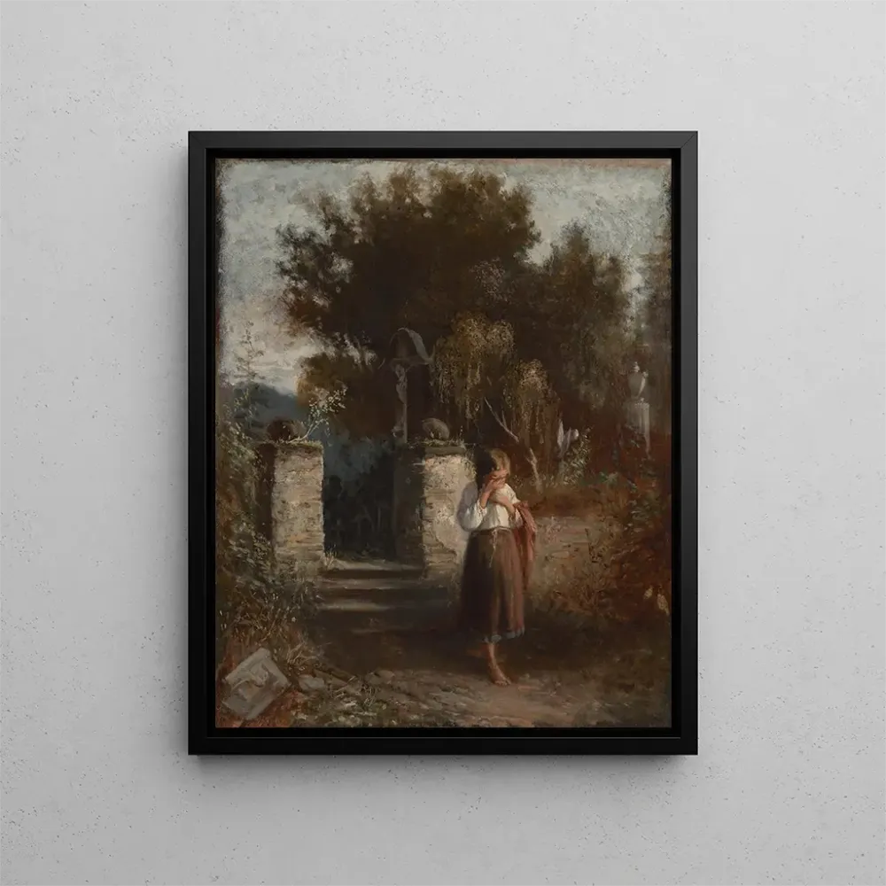 Gemälde Waisenkind - Aleksander Kotsis | Kunstdruck