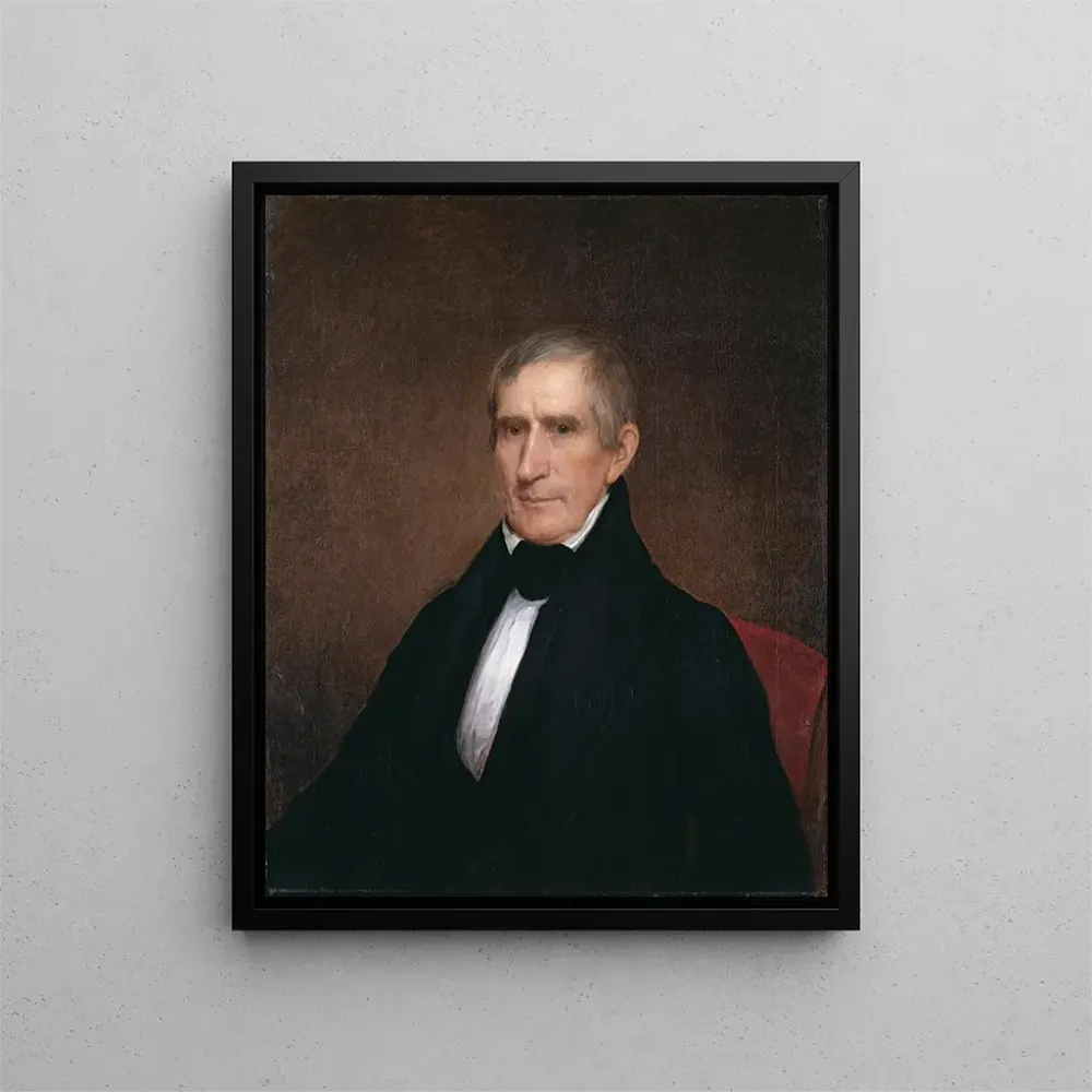 Gemälde William Henry Harrison - Albert Gallatin Hoit