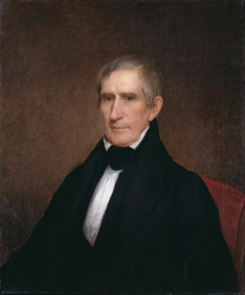 Gemälde William Henry Harrison - Albert Gallatin Hoit