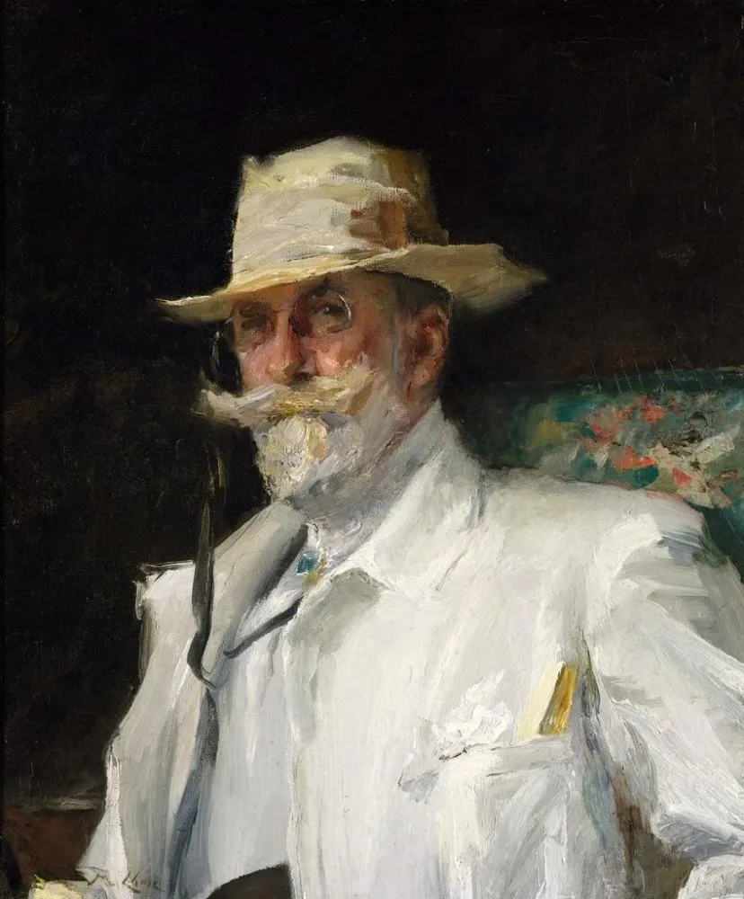 Gemälde William Merritt Chase - Annie Traquair Lang | Kunstdruck