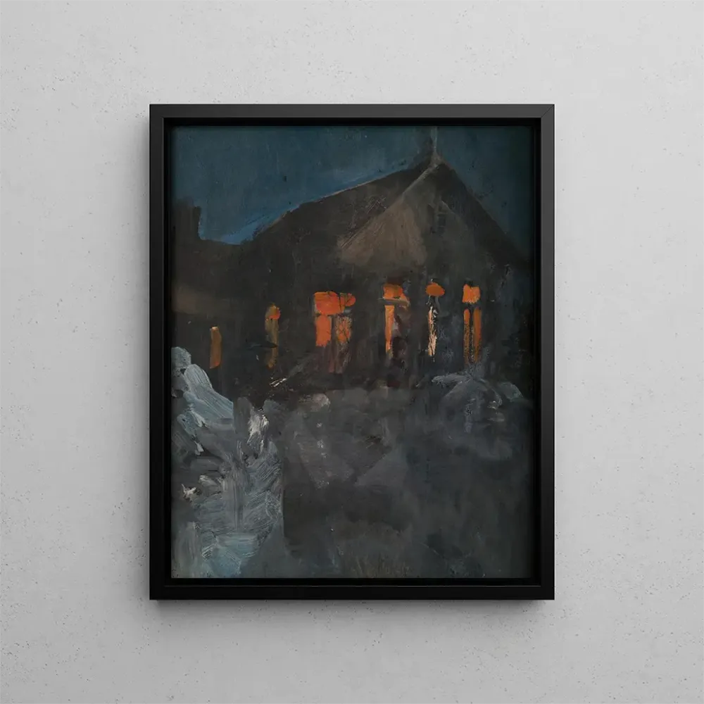 Gemälde Ymaisema de Malmi - Akseli Gallen-Kallela | Kunstdruck
