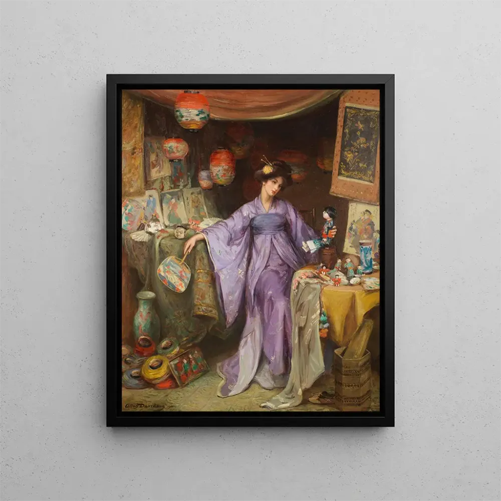 Gemälde Un YumYum anglais - Allan Douglas Davidson | Kunstdruck