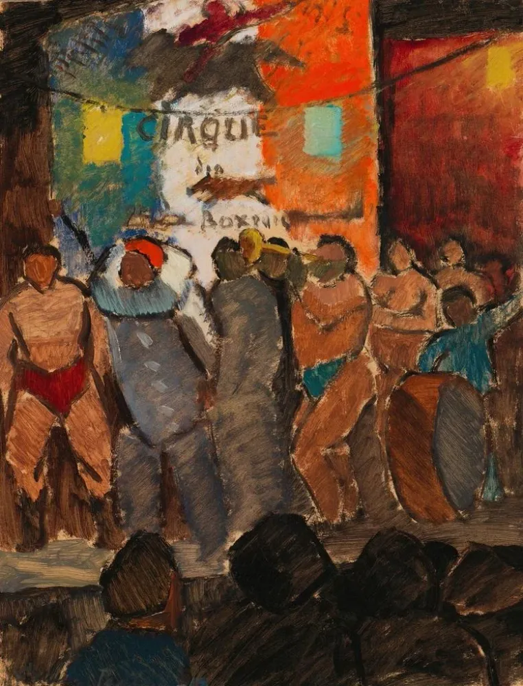 Gemälde Zirkus Paris - Alvar Cawén | Kunstdruck
