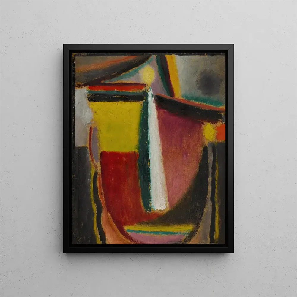 Gemälde Zusammenfassung Kopf - Alexej von Jawlensky | Kunstdruck