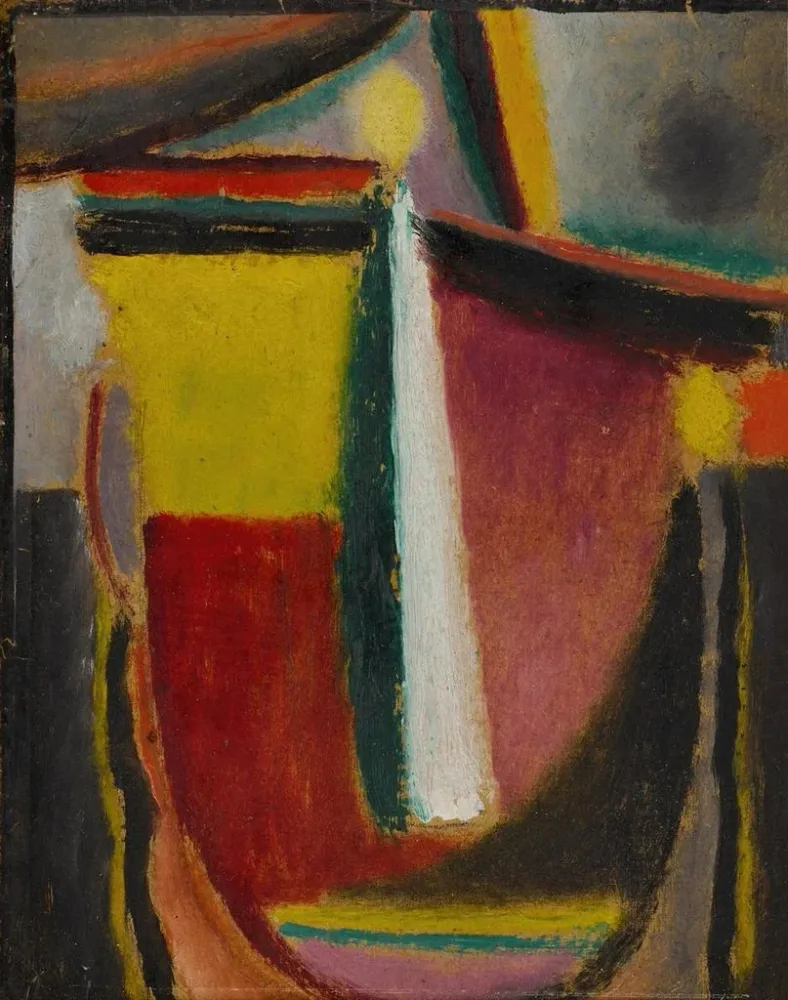 Gemälde Zusammenfassung Kopf - Alexej von Jawlensky | Kunstdruck