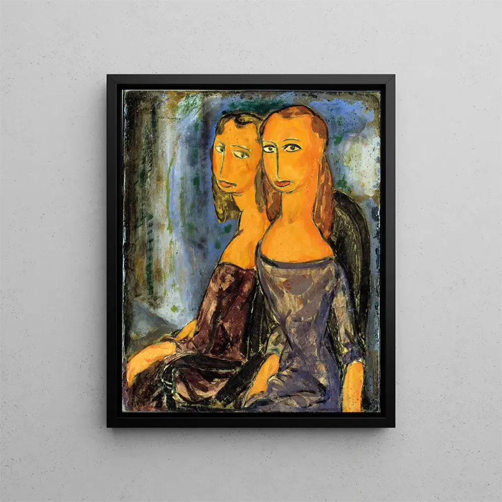 Gemälde Zwei Frauen - Alfred Henry Maurer | Kunstdruck