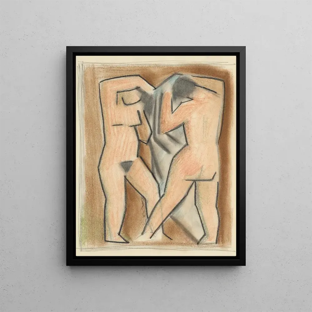 Gemälde Zwei Frauen nach dem Bad - Mikuláš Galanda | Kunstdruck